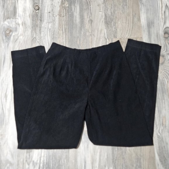 LL Bean faux suade style pants side zip size 8 regular - Picture 8 of 14